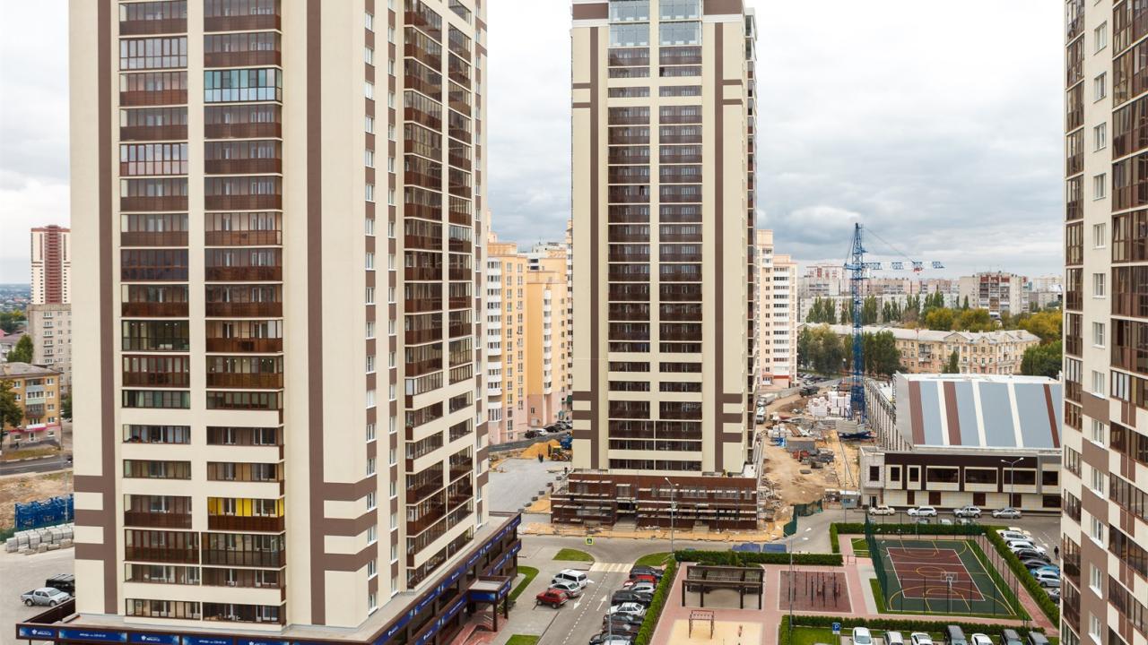 Real photos of 25 floors on Voroshilov Street 1/3