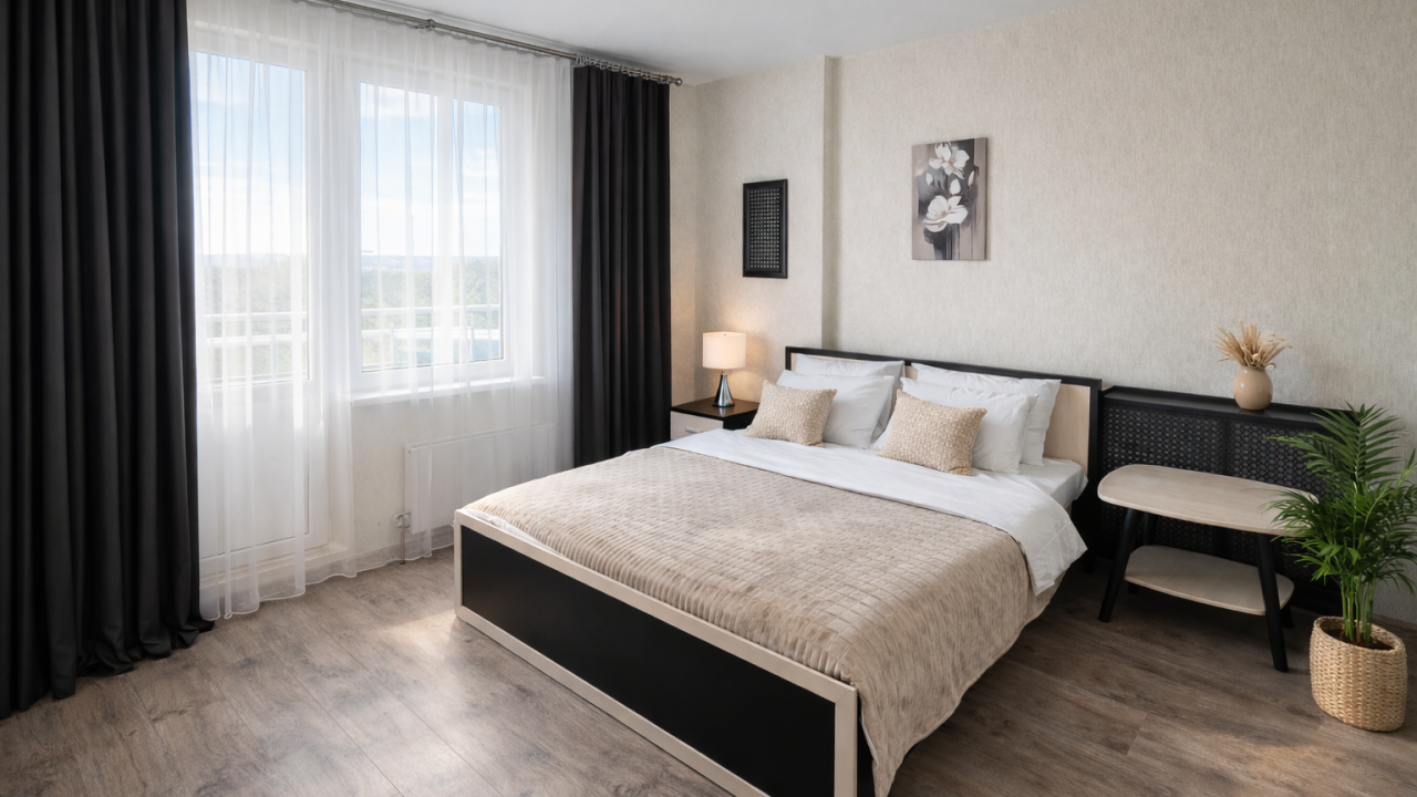 Реальные фото Vegas apartments (Вегас апартментс) на улице Левобережная 3