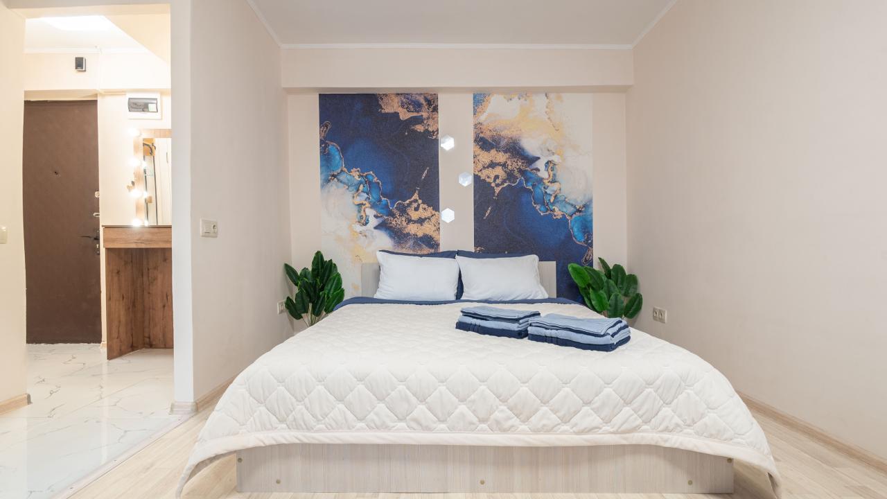 Real photos of Cozy apartment with a balcony two minutes walk from Dubrovka metro station