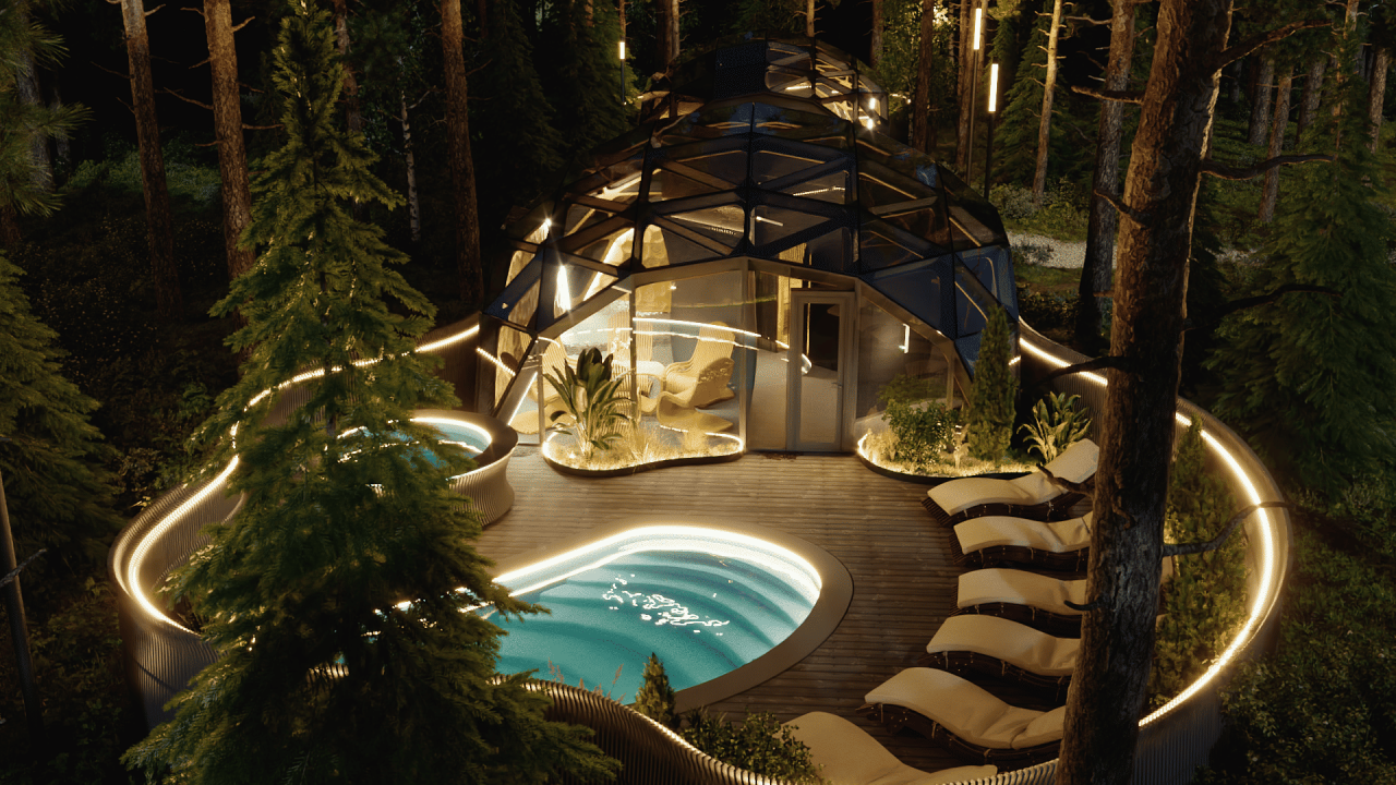 Geometrika lounge hotel (Геометрика)