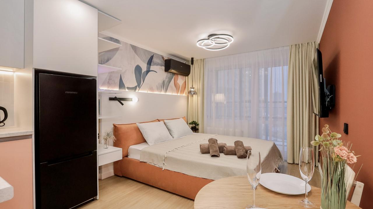 Real photos of Privi House apartment on 113 Kholmogrova Street