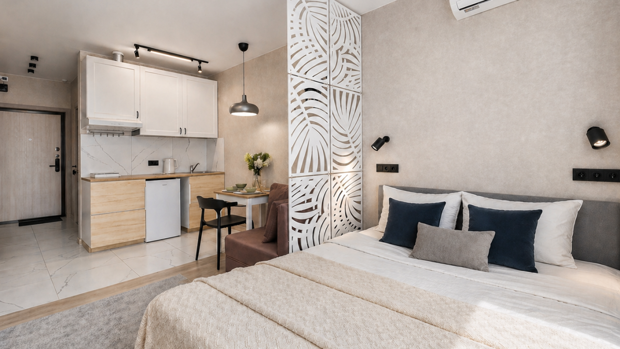 Real photos of UNIQUE APARTMENT on the FPC near the Gruzdev Ice Arena