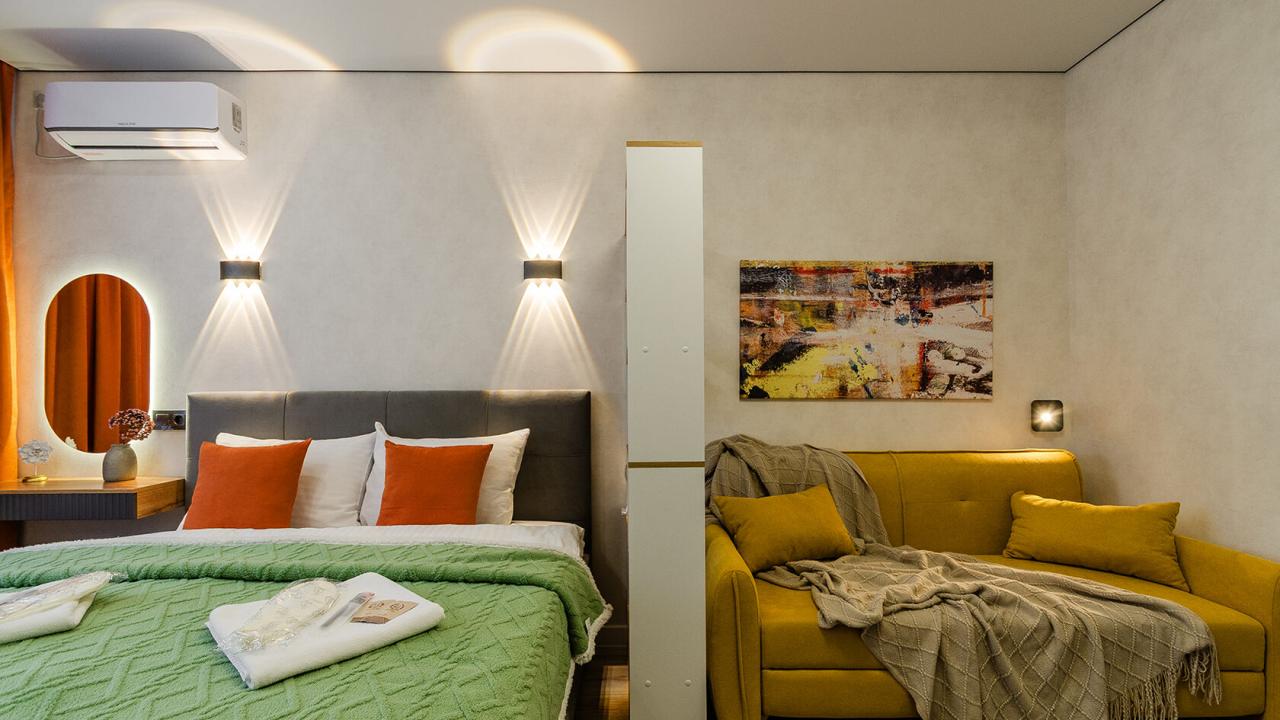 Real photos of Krylia Apartment Bureau on Gennady Aigi Avenue 28
