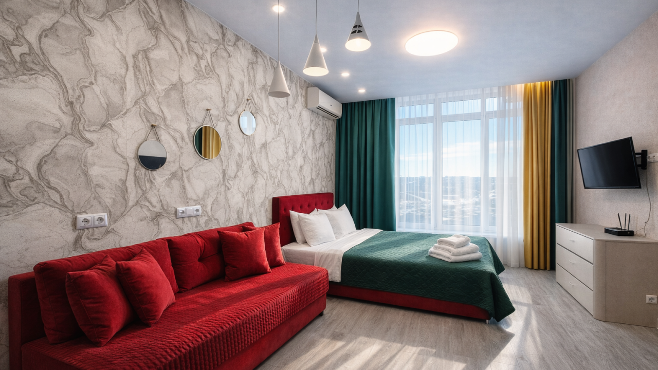 Real photos of UNIQUE APARTMENT on Bolshevistskaya next to the Cathedral