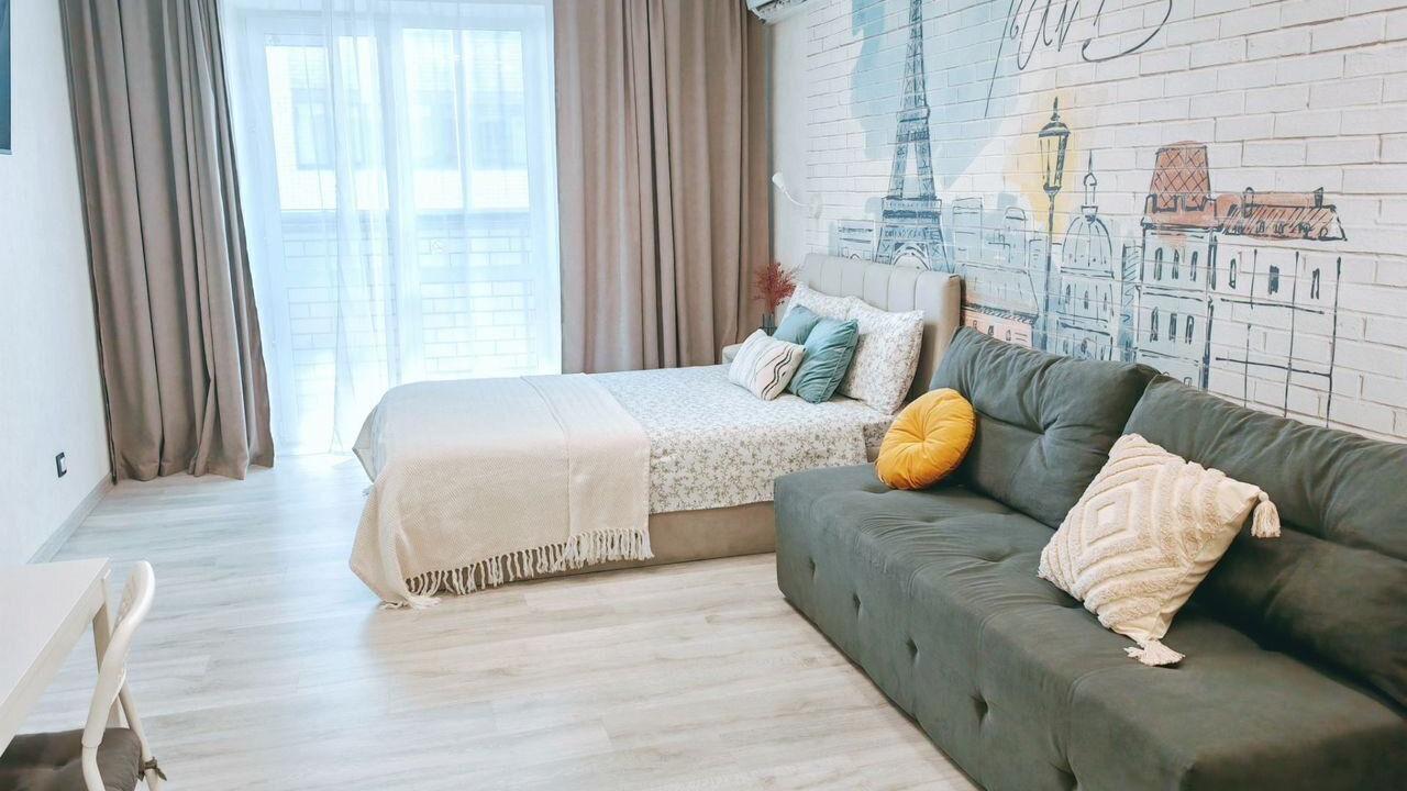 Real photos of Studio apartments on Dmitry Mendeleev street 2k1