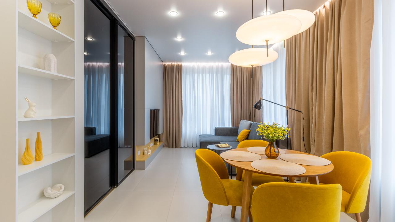 Real photos of designer apartments