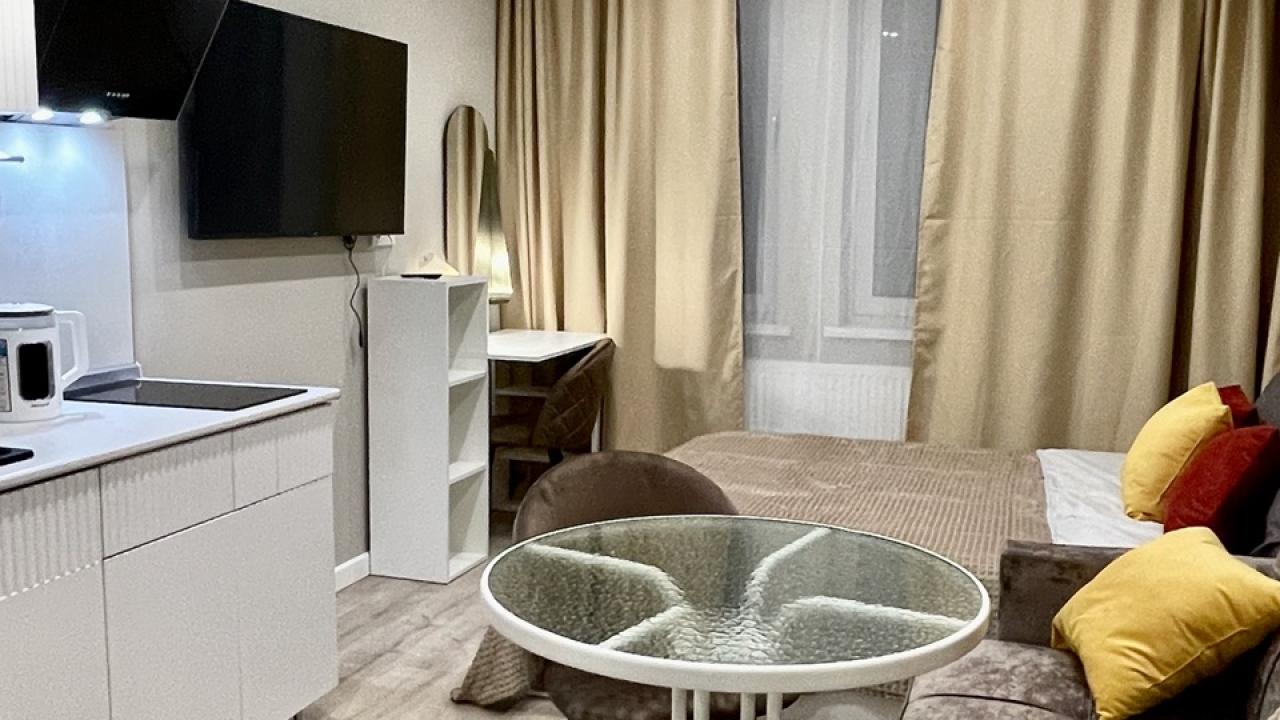 Реальные фото Апартаменты "ShARIK Residence" в ЖК HighWay (г. Москва, ул. Новоостаповская 20)