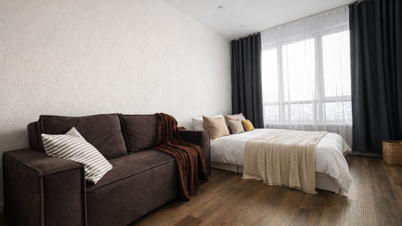 Real photos of UNIQUE APARTMENT on Yuzhny near the Airport and the traffic police