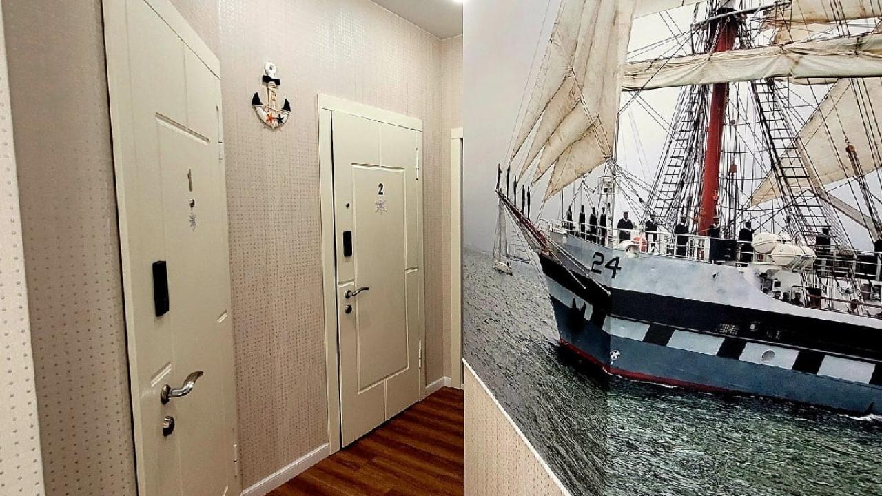 Реальные фото Апартаменты на улице Корабельная 6