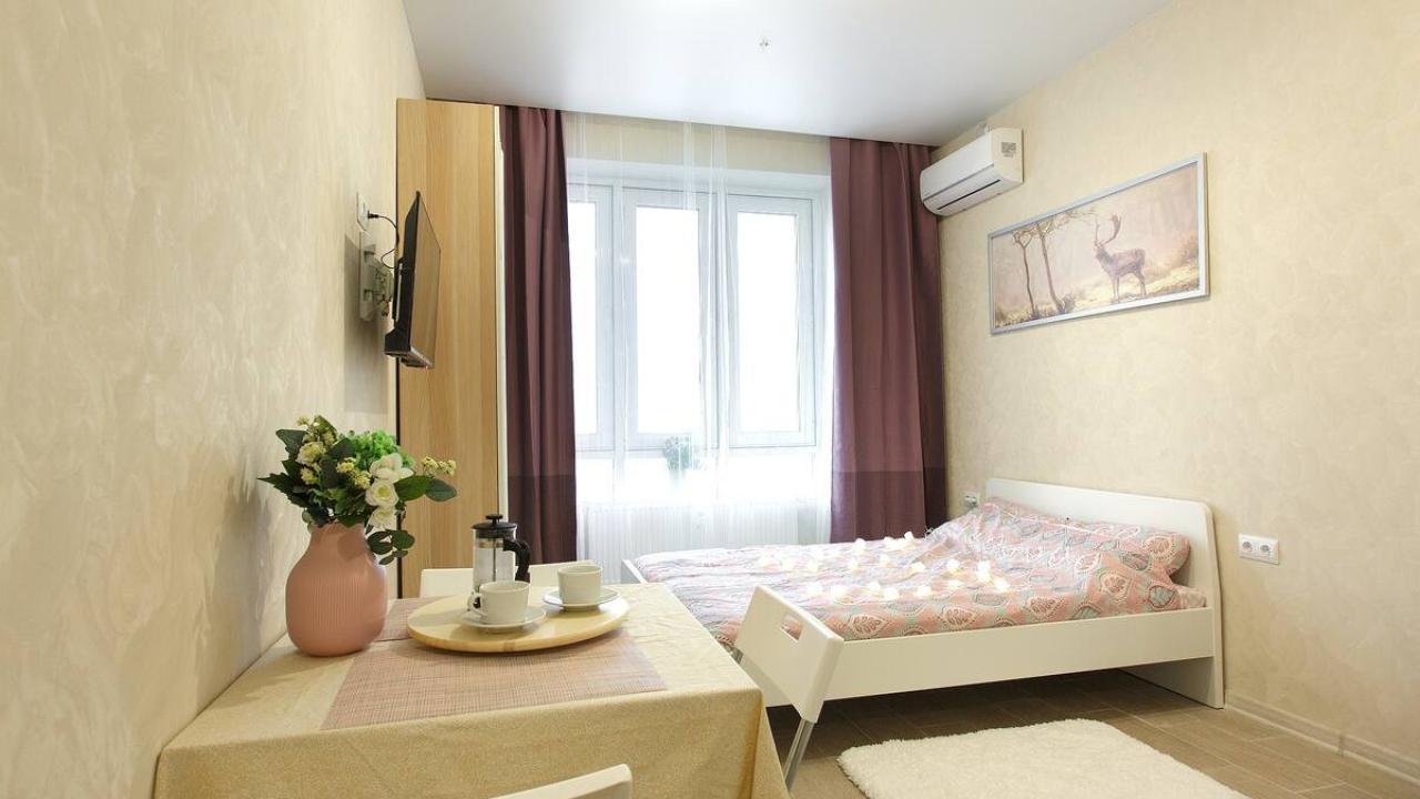 Реальные фото Апартаменты на 11 этаже с видом на город