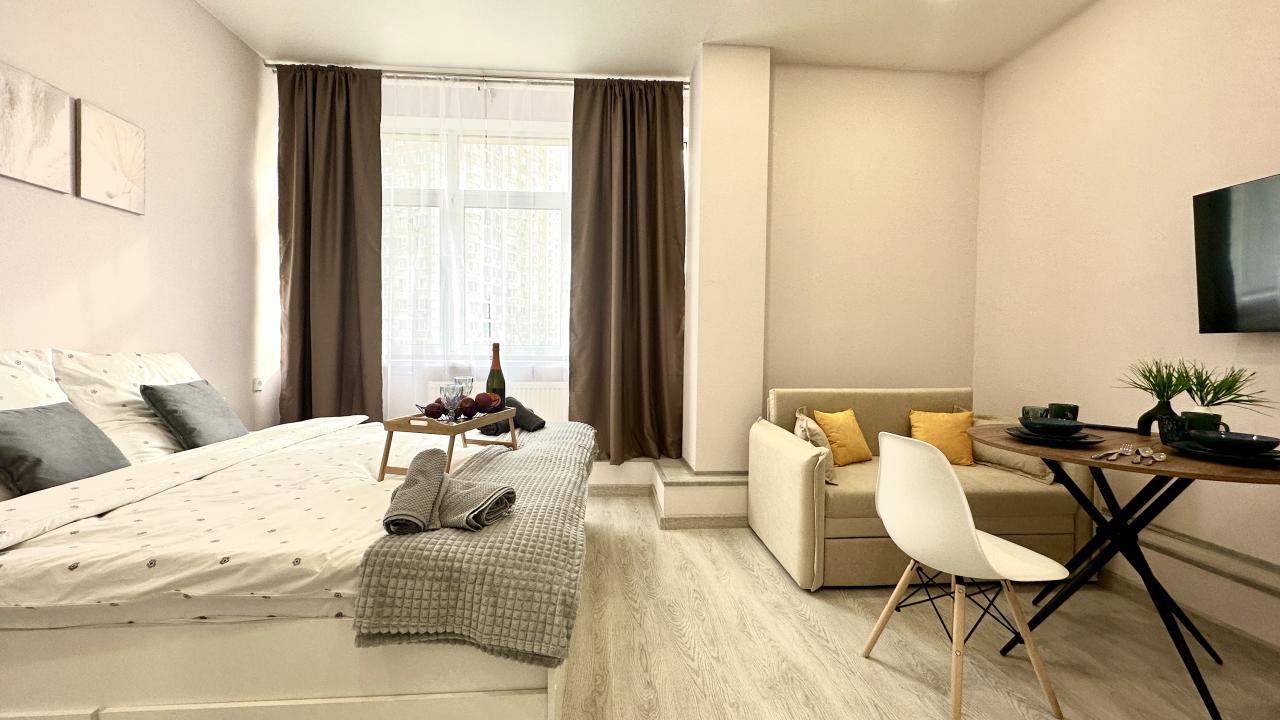 Реальные фото Premium студия с дизайнерским ремонтом
