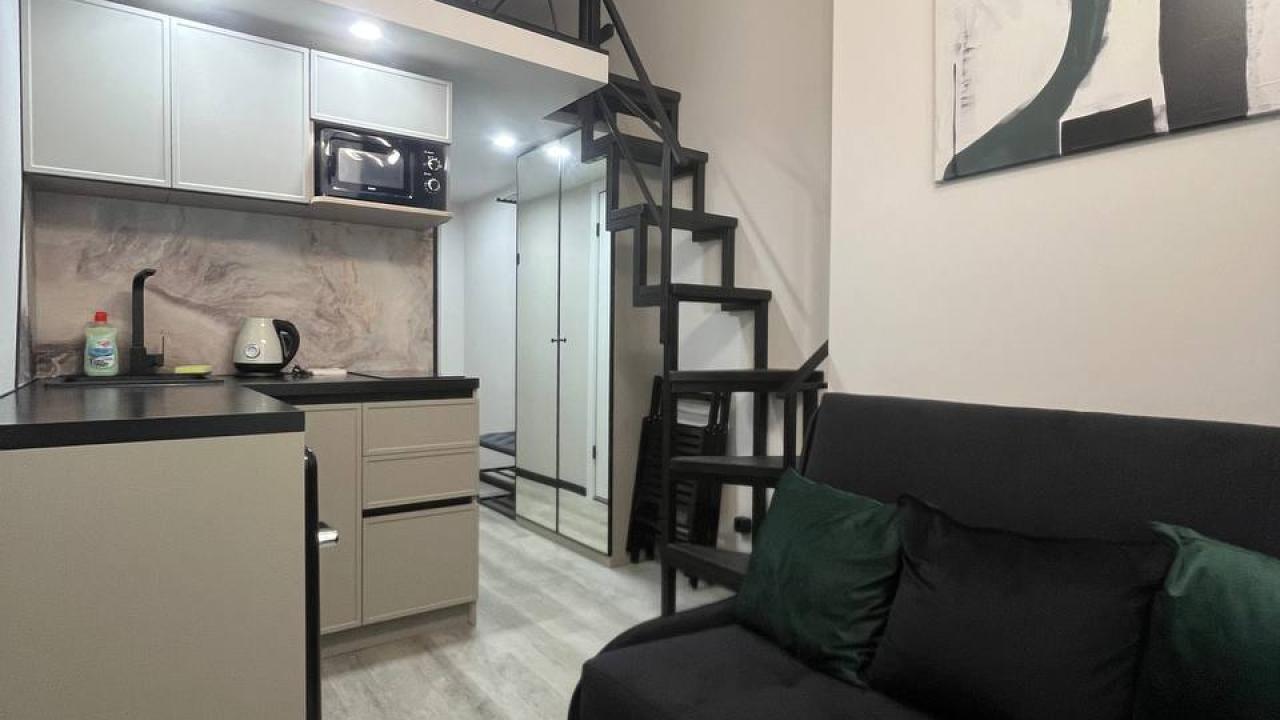 Real photos of New studio in the center of Petrogradka with everything necessary for comfort (MP97)