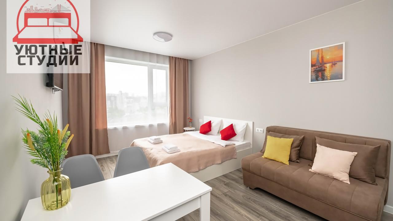 Real photos of Cozy studios on Strelkovaya Street