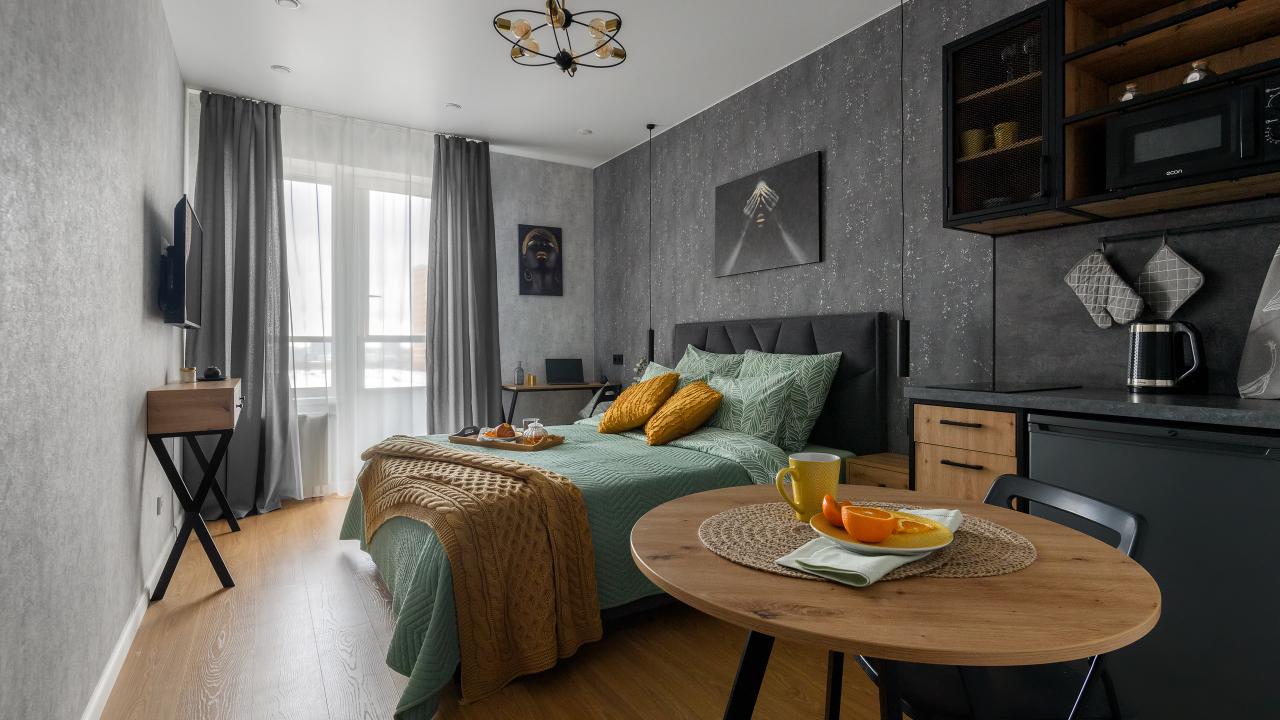 Real photos of Loft apartment on Srednerogatskaya Street