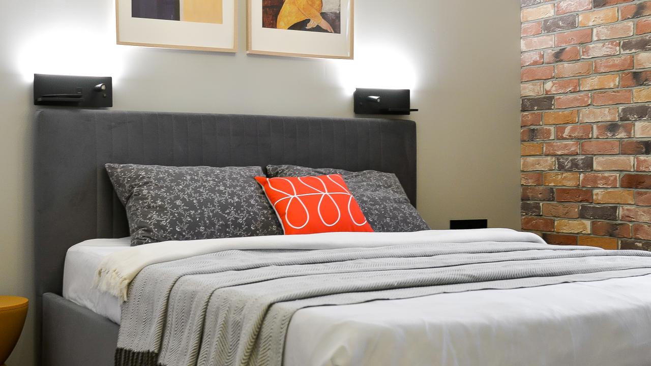 Real photos of designer apartment with river view