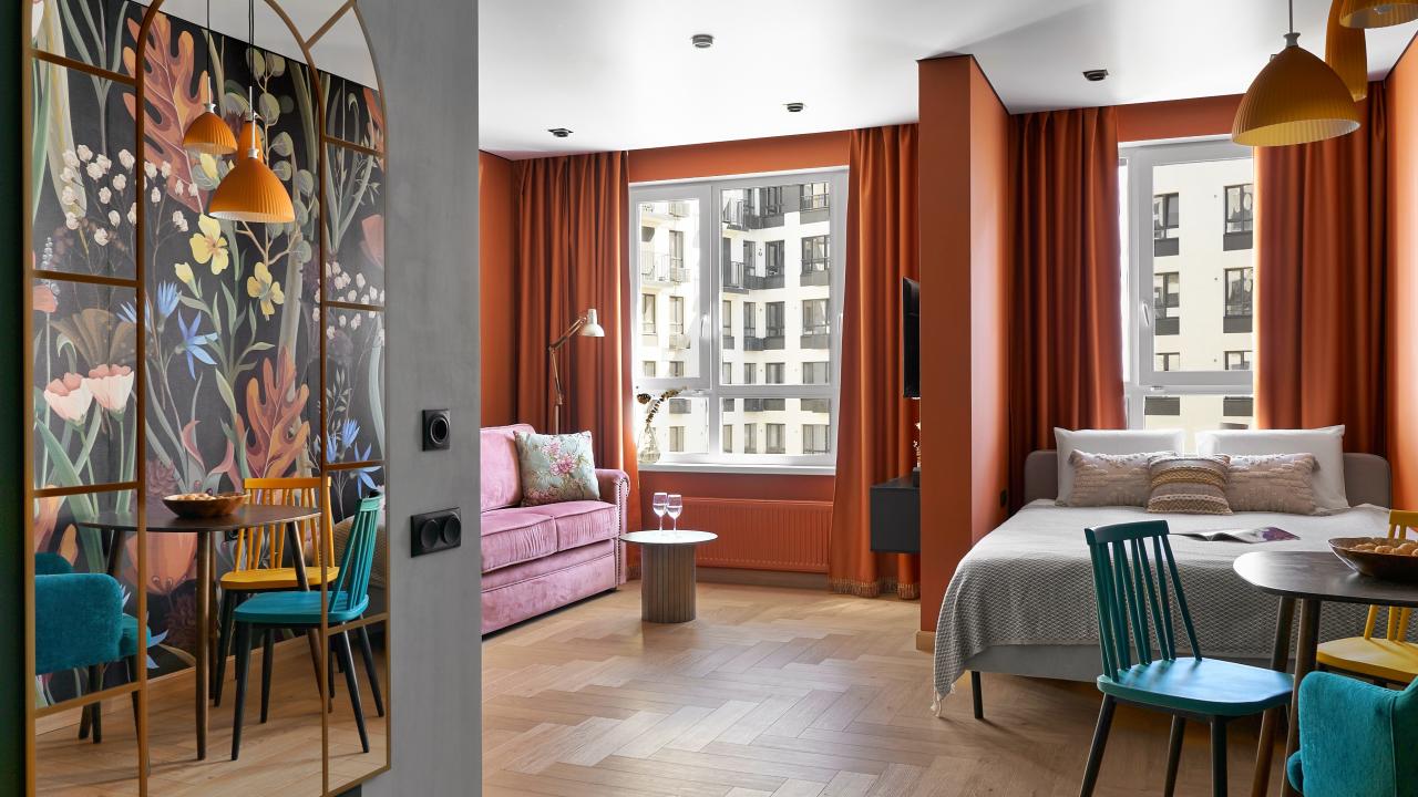 Реальные фото Апартаменты Granada на улице Шкапина 15