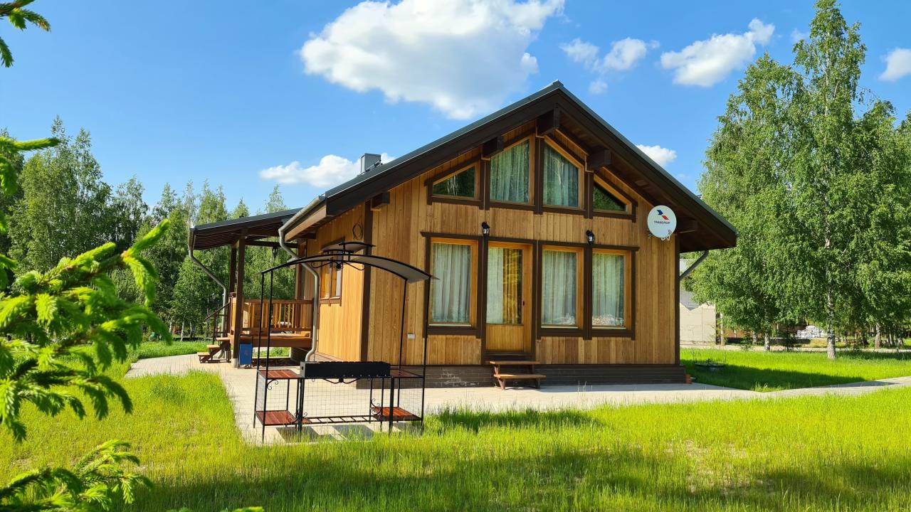 Реальные фото Коттедж В5 на базе отдыха Новинки Парк