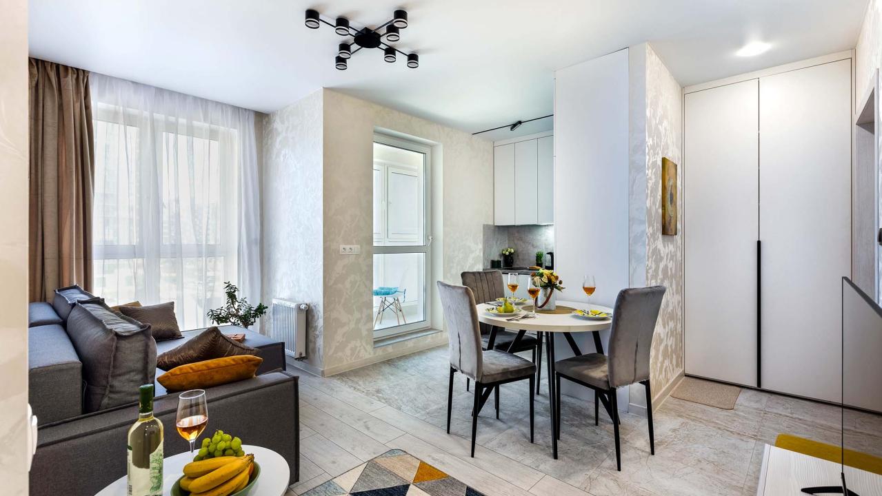 Реальные фото Apartments on Igor Luchenka street 16