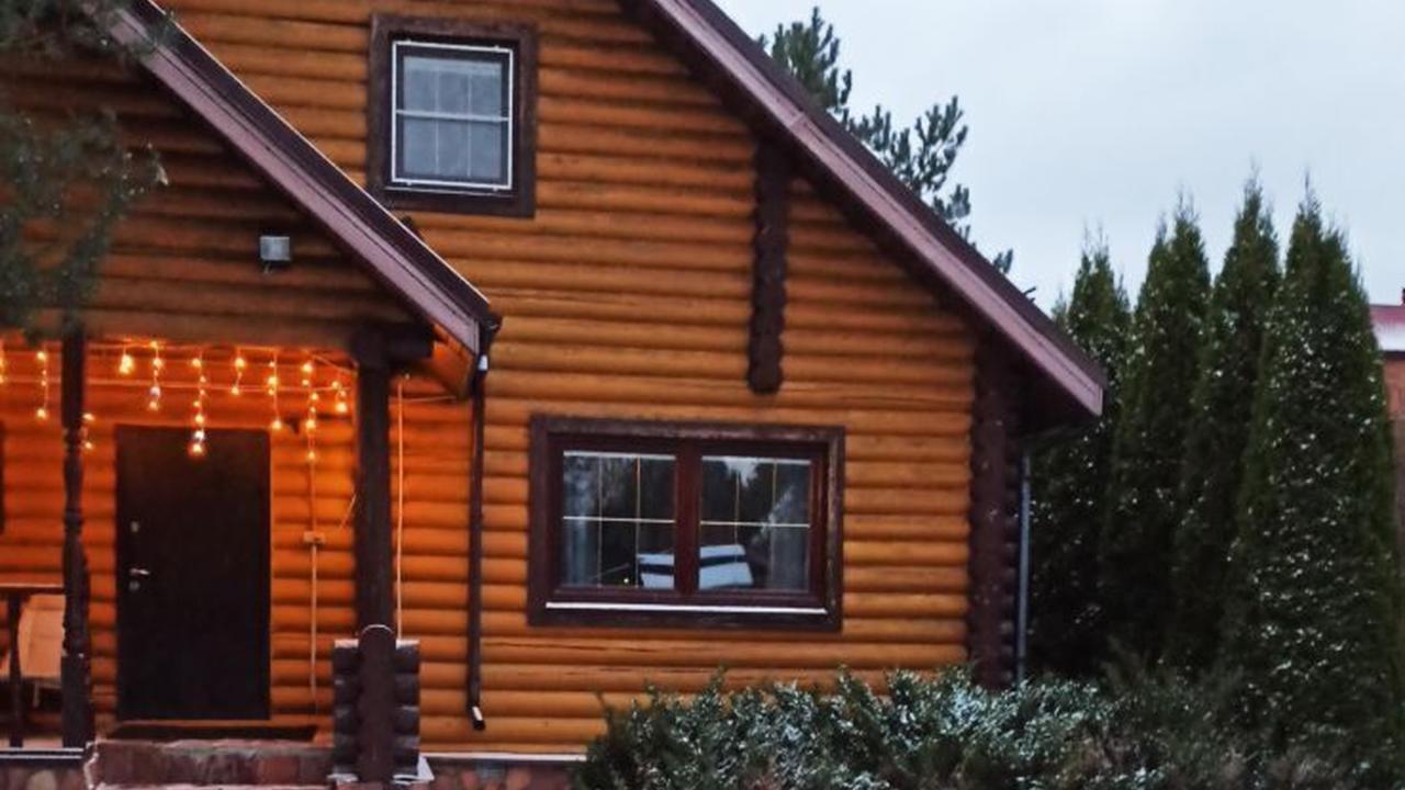 Real photos of Log house with a Russian wood-burning sauna