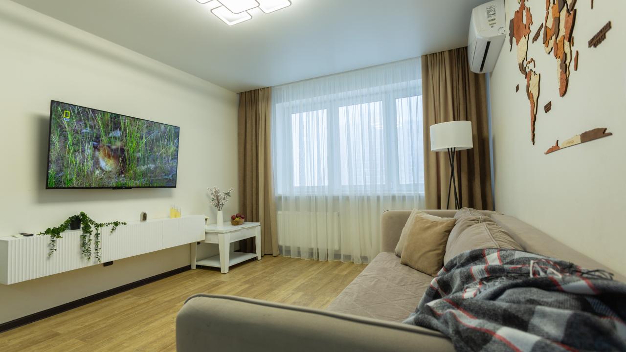 Real photos of Apartment Atmosphere on I.V. Sviridov street 20k2