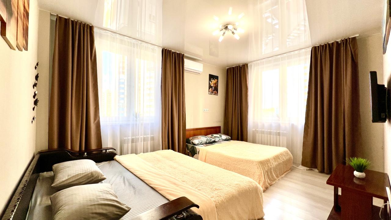 Real photos of Samara apartments on Solnechnaya street 18