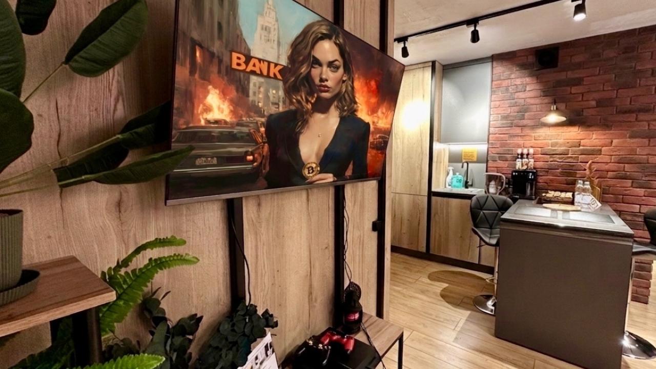 Real photos of The author's studio in the art style in the city center
