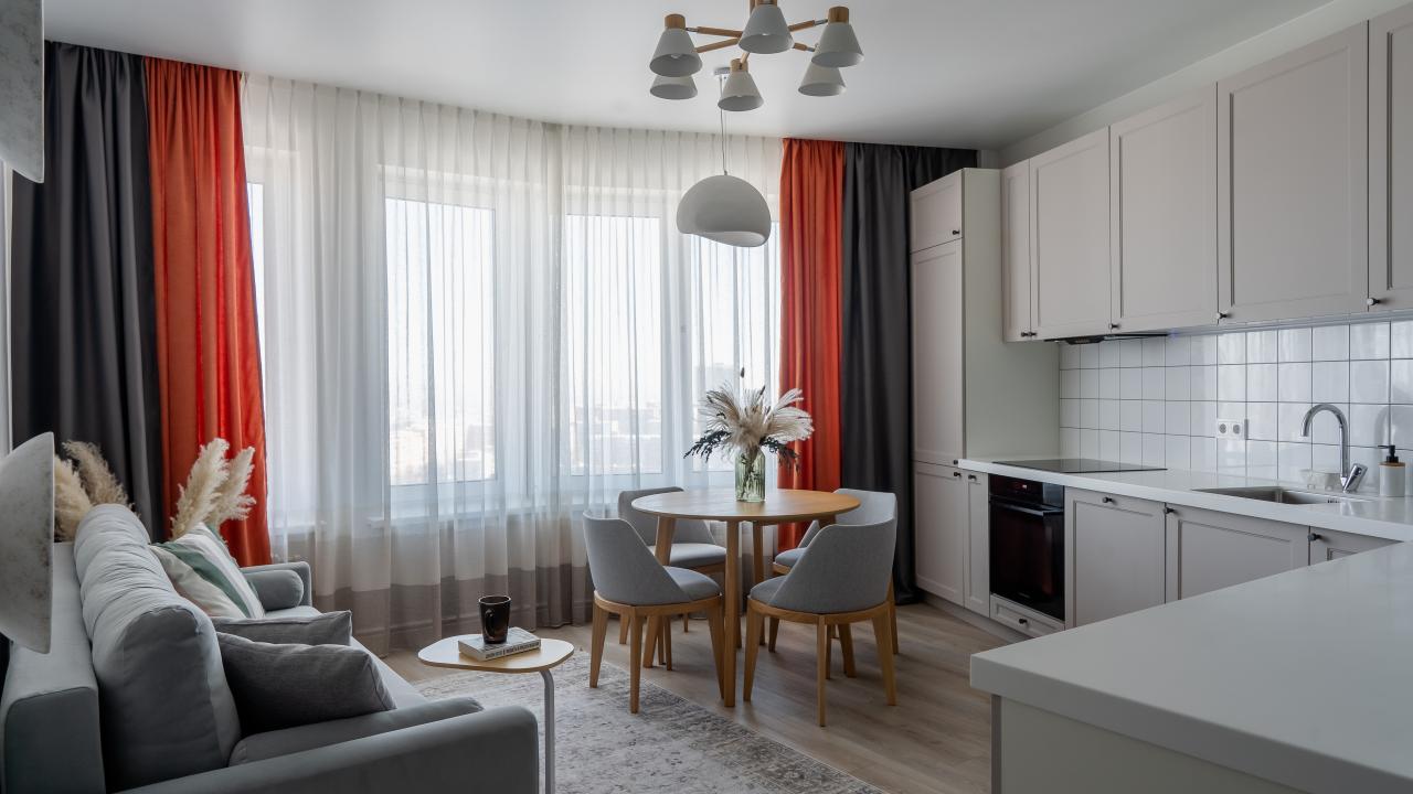 Real photos of Amber apartments from the Good Vibes Apartments chain