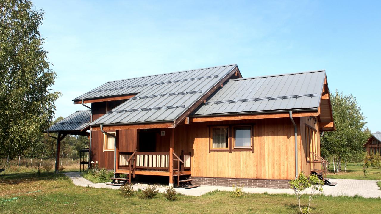 Real photos of Cottage A6 at the recreation center Novosti Park