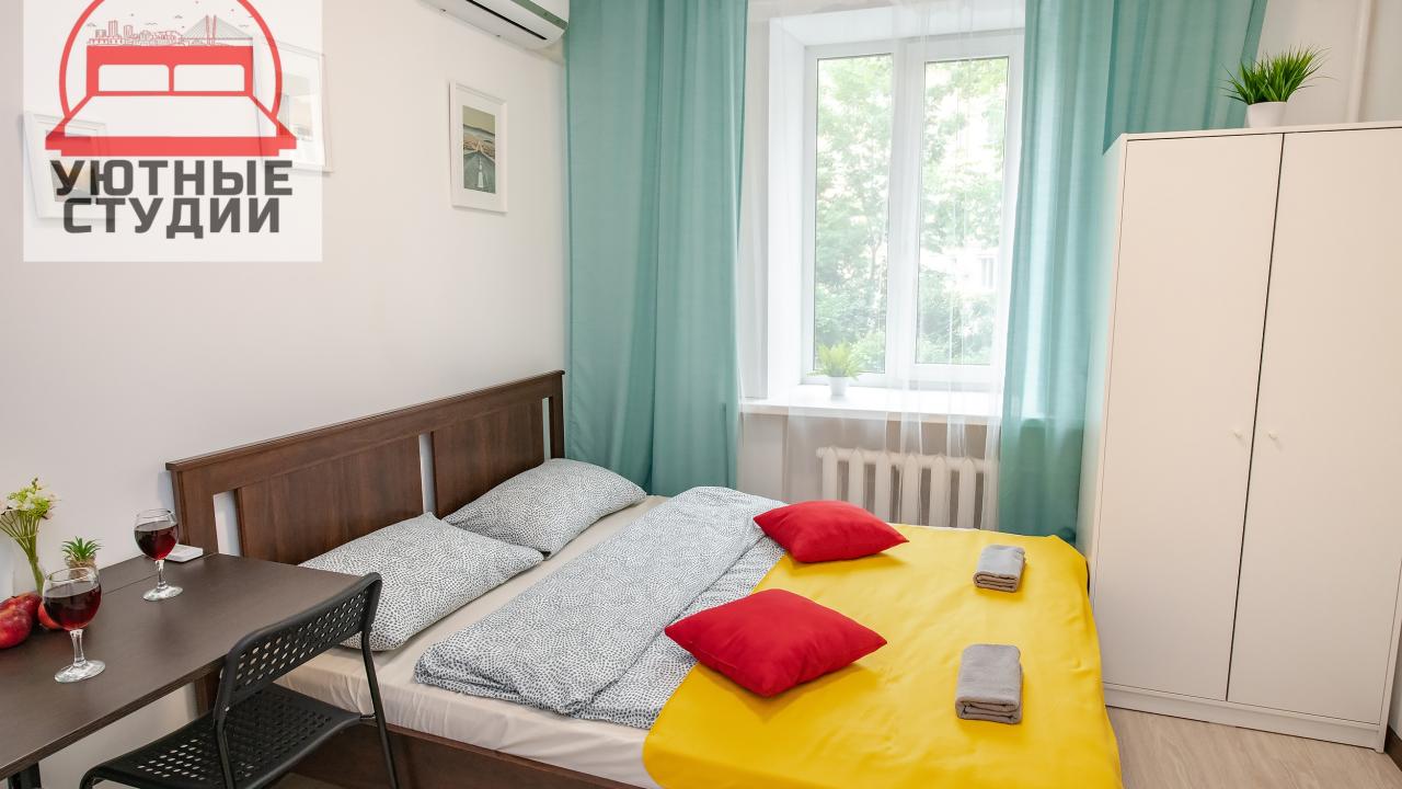 Real photos of Cozy studios on Novoivanovskaya street