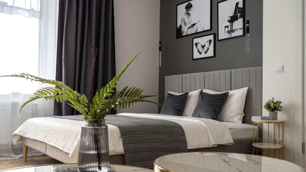 Реальные фото Апартаменты Monochrome от сети Good Vibes Apartments