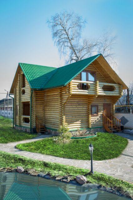Коттедж стандарт с 2 односпальными кроватями (мансарда)