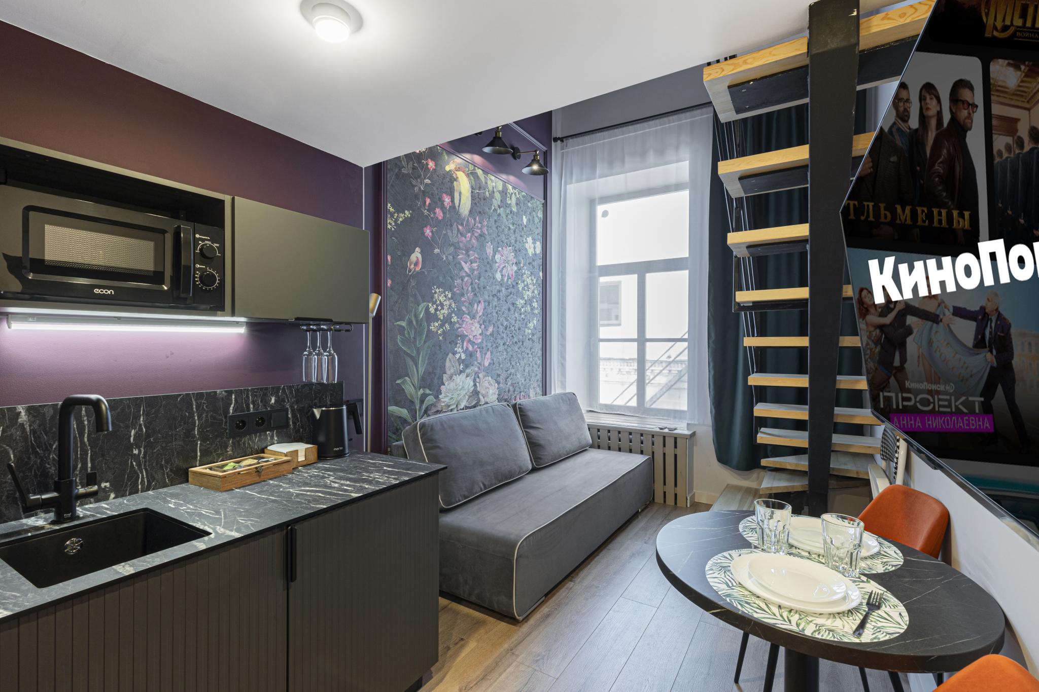 4-местные апартаменты-студия, 15 м² 3
