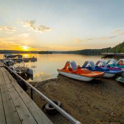 Номер делюкс с 1 двуспальной кроватью (мансарда)