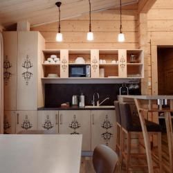 Фото Отель Охта Парк коттеджи