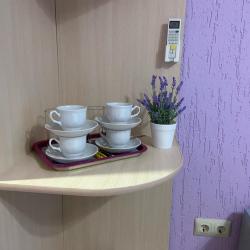 Номер улучшенный семейный с 1 двуспальной кроватью (с полупансионом)