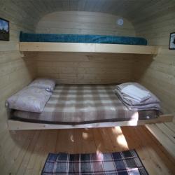 Шале эконом с 1 односпальной и 1 двуспальной кроватью
