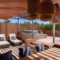 Номер люкс с 1 двуспальной кроватью и террасой