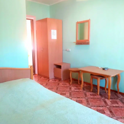 Комната полулюкс с 1 двуспальной кроватью