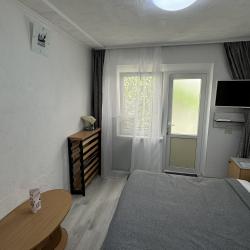 Комната эконом с 1 двуспальной кроватью и кухней