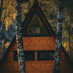 Домик в стиле A-FRAME