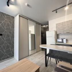 1-комнатные апартаменты студия КемКомфорт пр-т Притомский 25к4, 8 этаж, левое крыло