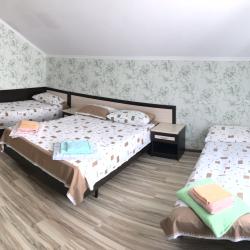 Комната стандарт с 1 односпальной и 1 двуспальной кроватью