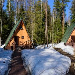 Глэмпинг Экодом с купелью