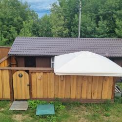 Коттедж улучшенный с 1 двуспальной кроватью