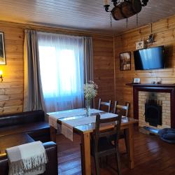 2-комнатный коттедж премиум с 3 односпальными и 1 двуспальной кроватью (мансарда)