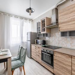 2-комнатные апартаменты улучшенные улица Галимджана Баруди, д. 4 с 1 двуспальной кроватью