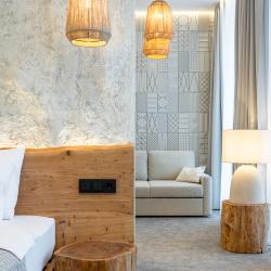 Номер полулюкс с 1 двуспальной кроватью и диваном