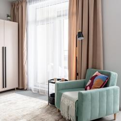 1-комнатные апартаменты студия Merino Home Galaxy