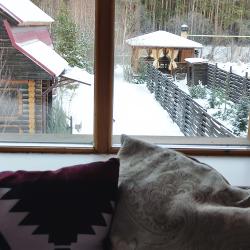 Фото Отель Бревенчатый дом Абзаково