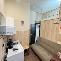 2-местные апартаменты эконом Москва, ул. Смольная, 44, к.2 с 2 односпальными кроватями (без окна)